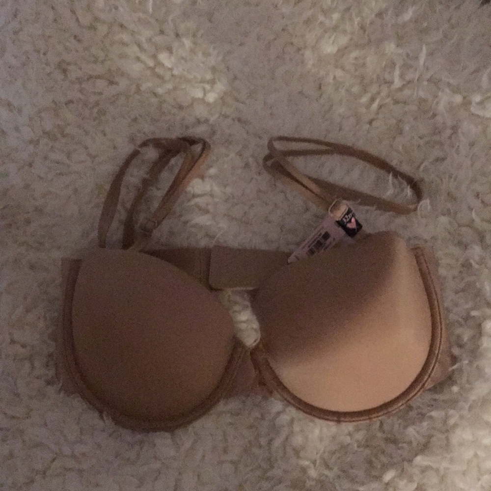 Sexy illusion strapless bra
